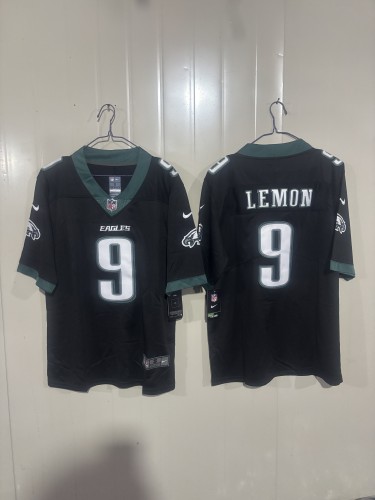 Philadelphia Eagles 9 Makai Lemon Football Jersey Legend Black