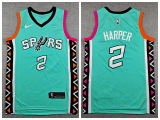 San Antonio Spurs 2  Dylan Harper Basketball Jersey Green