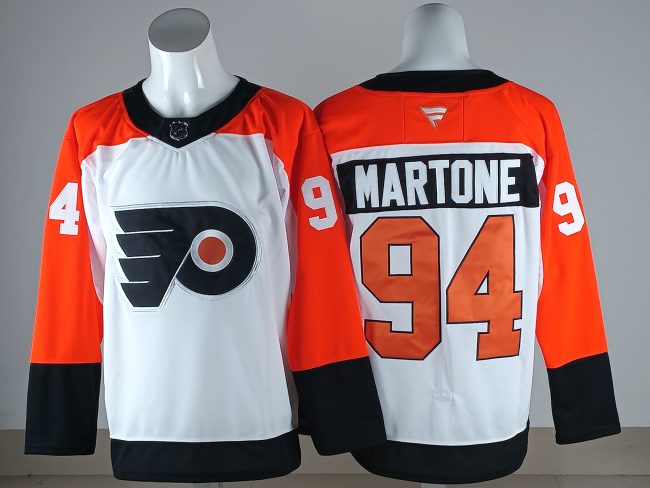 Fanatics Philadelphia Flyers 94 Porter Martone Ice Hockey Jersey White