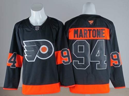 Fanatics Philadelphia Flyers 94 Porter Martone Ice Hockey Jersey Black
