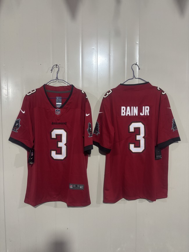 Tampa Bay Buccaneers 3 Rueben Bain Jr. Football Jersey Legend Red