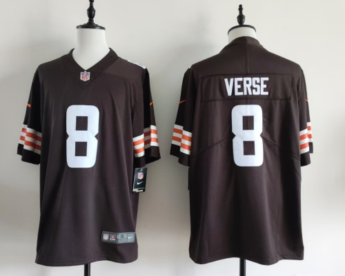 Cleveland Browns 8  Jared Verse Football Jersey Legendary Brown