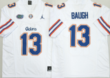 Jordan Florida Gators 13 Jadan Baugh College Football Jersey Three Dynasties White