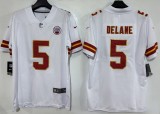 Kansas City Chiefs 5 Mansoor Delane Football Jersey Legend White