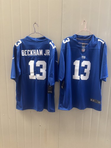 New York Giants 13 Odell Beckham Jr Football Jersey Legend Blue