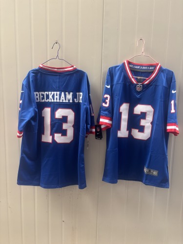 New York Giants 13 Odell Beckham Jr Football Jersey Legend Blue