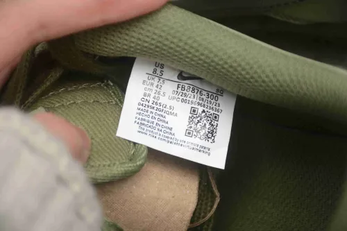Air Force 1 Low PRM  Oil Green  FB8876-300