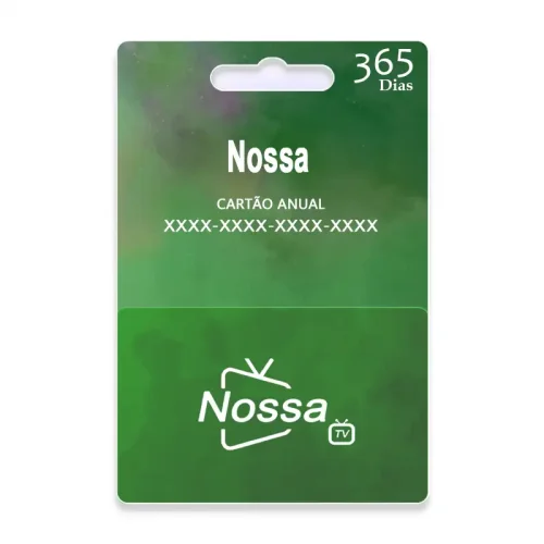 Recarga Nossa TV Anual Código 365 Dias
