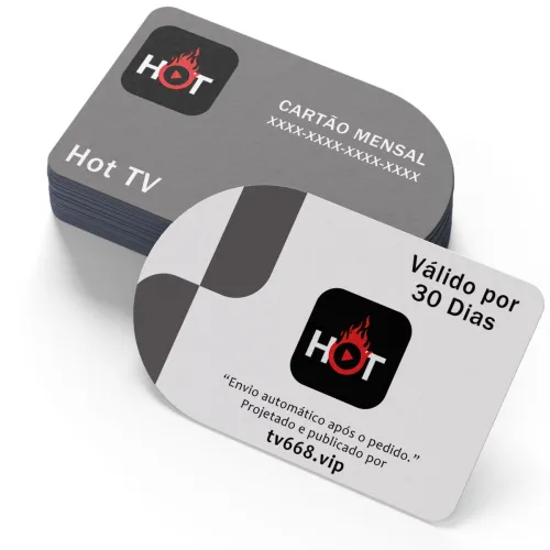Recarga Hot TV Mensal 30 Dias Código