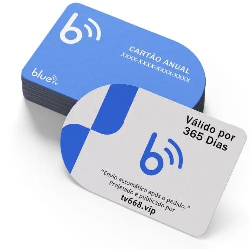 Recarga BLUE TV Anual Código 365 Dias