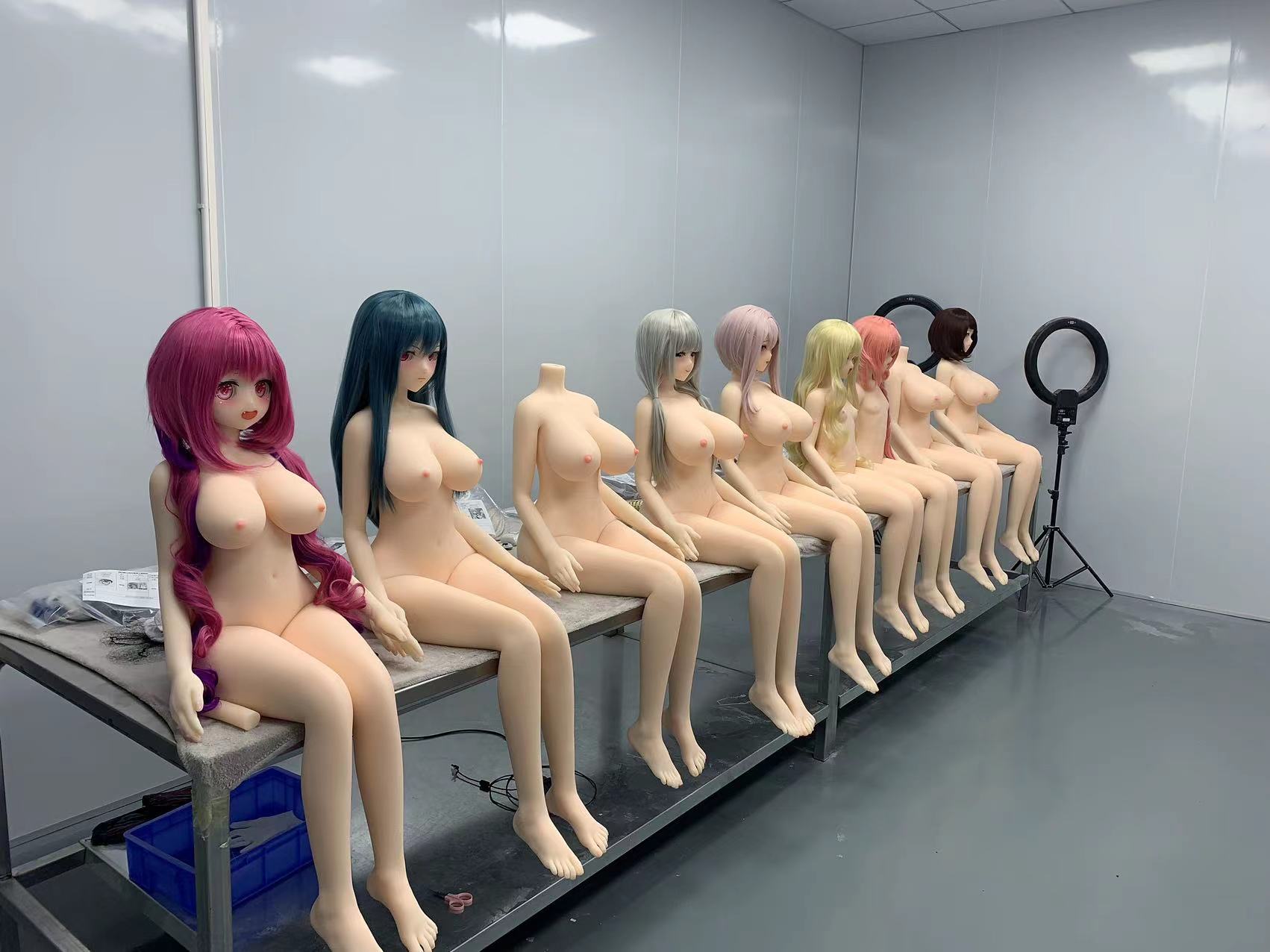 sex doll hand-painted makeup