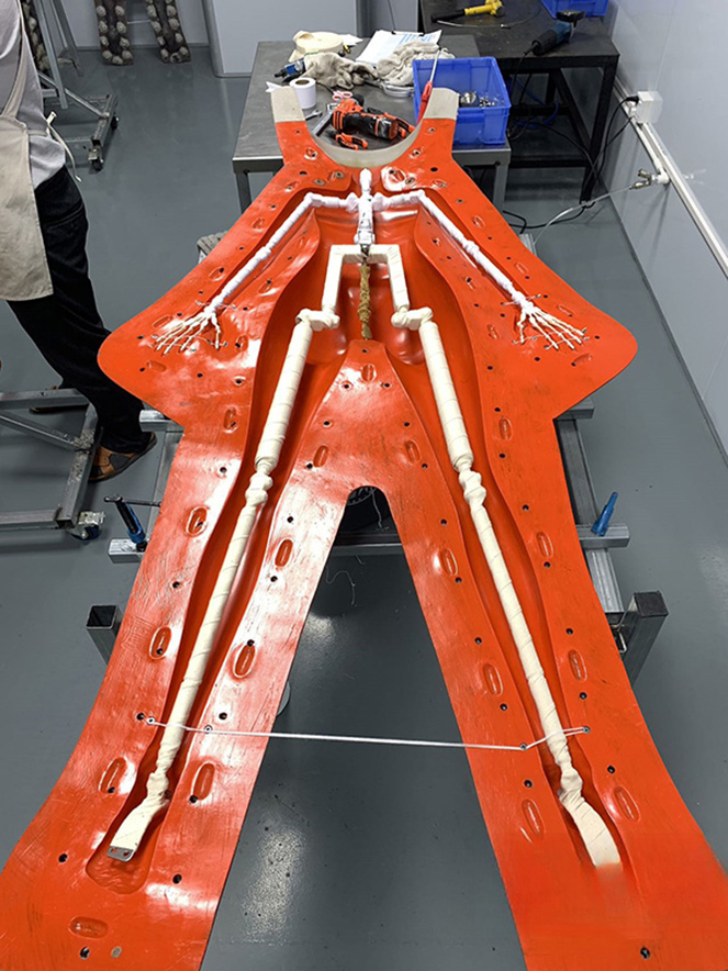 Attaching the Frame to the Mold