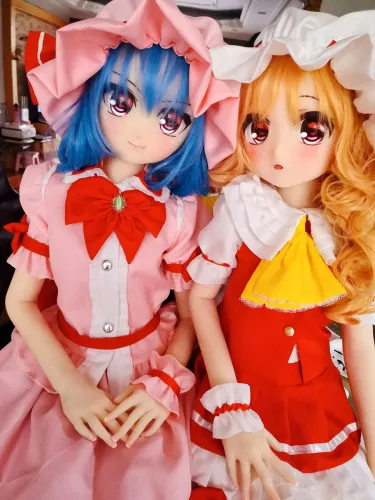 Aotumedoll #22 #30 135cm Slim Body Touhou Project Remilia Scarlet Flandre Scarlet Anime Sex Doll