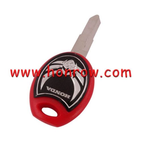 For Ho-Motor bike key blank with right blade（red）