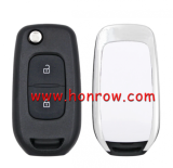 For Renault 2 button remote key  blank with VA2 Blade