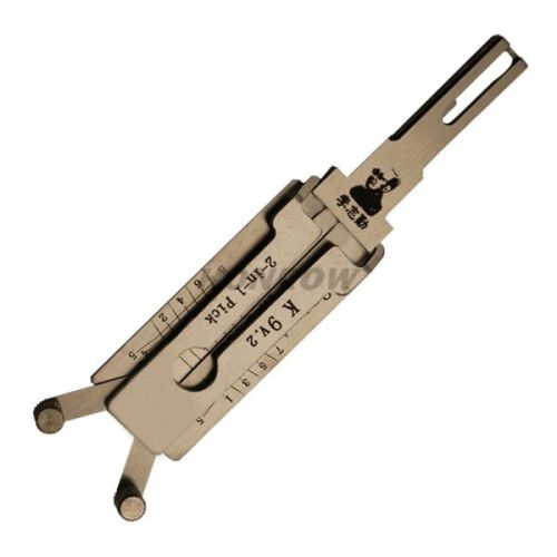 Original Lishi Korean for Kia K9 2 in 1 lock pick and decoder  together locksmith tools with best quality