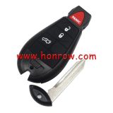 For Chry 3+1 button remote key with 433Mhz