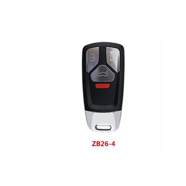 KEYDIY Remote key 3 button ZB26- 4 button smart key for KD900 URG200 KDX2 KD MAX