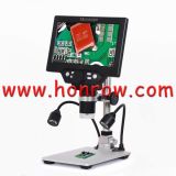 G1200 12MP 1-1200X Digital Microscope for Soldering Electronic 500X 1000X Microscopes Continuous Amplification Magnifier without battery