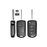 For Hyundai 3 button flip remote key blank