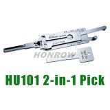 Original Lishi HU101 for Ford focus lock pick and decoder together 2 in 1 genuine tools with best quality