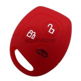 For Ford 3 button Silicone case red MOQ:50PCS