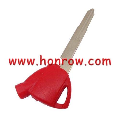 For Suz motorcycle bike key blank with right blade（red）