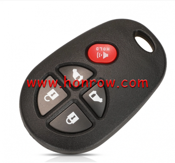 Xhorse XKTO08EN Wired Universal Remote Key for Toyota Style 5 Buttons