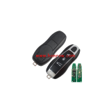 For Por 3 button non-keyless remote key with PCF7945PC1800 Chip 433mhz