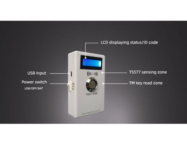 TMRF-2RW TM iButton Programmer Duplicator Cloner Copier 125Khz RFID ...