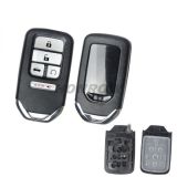 For Honda 4+1 button remote key blank