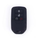 For Honda 4 button silicon case black color