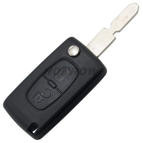 For Cit 406 blade 2 buttons flip remote key blank (NE78 Blade - 2Button - No battery place)