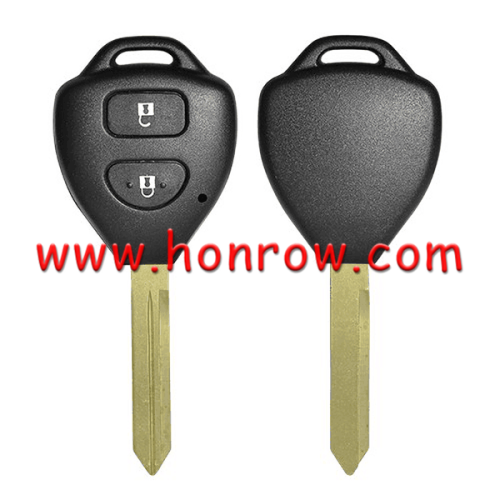 For high quality Toy 2 button remote key blank with toy47 blade enhanced version