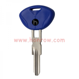 For BMW Motorcycle key blank with blue color