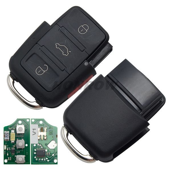 For VW 3+1 Button remote control 1JO959753DC 315MHZ