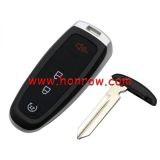 For Ford 3+1 button remote key blank