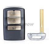 For Ki 3 button remote key blank