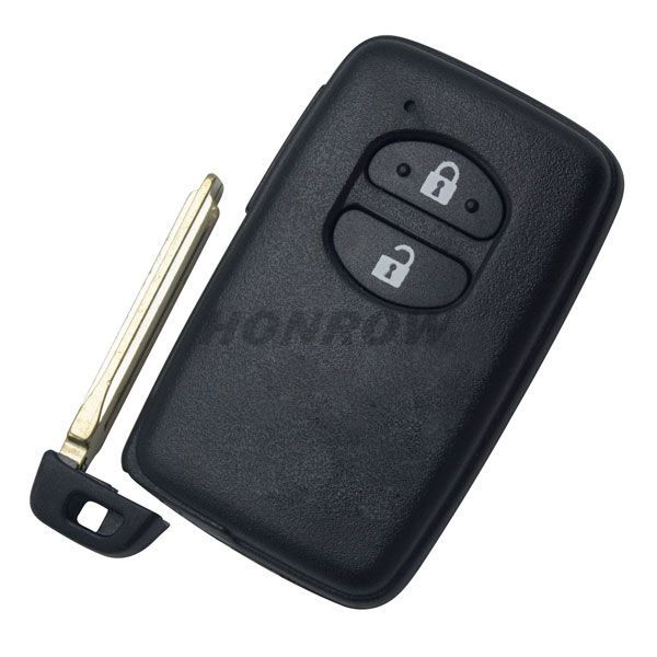 For To 2 button remote key blank  (the button is round)