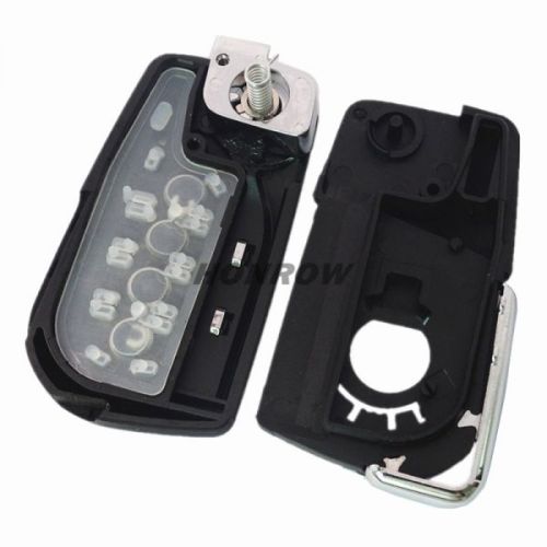 For Toyota 3 button Remote key blank(Only one blade for the key shell, you can choose the blade needed. )