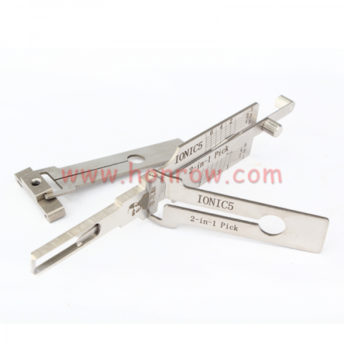 Lishi Tool IONIC5 Lishi style  2 in 1 lock pick and decoder locksmith tool