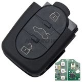 For VW 3 Button remote control 1JO959753B 433MHZ