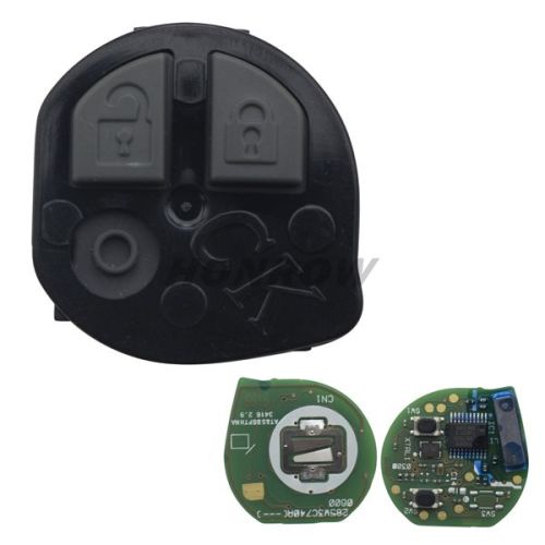 For Original Suz 2 button remote key 433.92MHZ