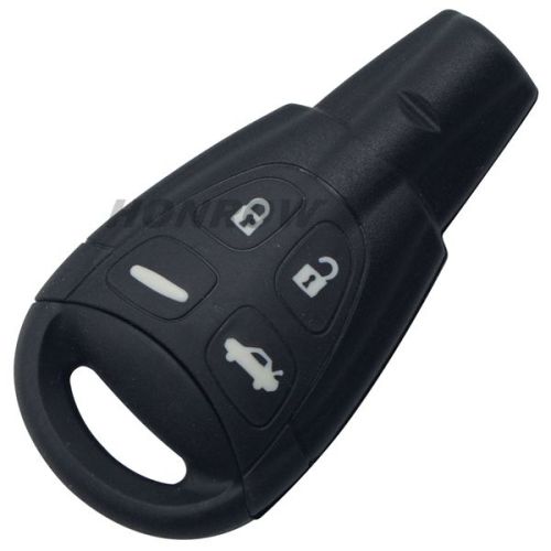 For SAAB 4 button remote key blank with wide blade