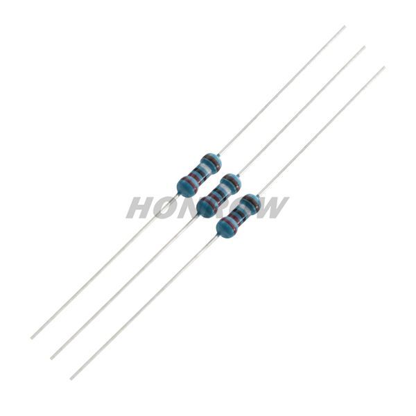 2.2 ohm 1/4W 2.2R Metal Film Resistor 2.2ohm 0.25W 1% ROHS MOQ:10bag(1000pcs/bag)