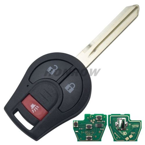 For Nis 2+1 button remote key copy with 315mhz ID46 chip