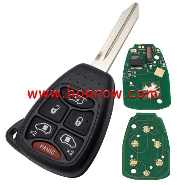 For Chrysler 5+1 button remote key with 315Mhz Two model FCCID-M3N5WY72XX (2004-2007)  FCCID:OHT692427AA (2006-2010) for you can choose