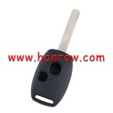 For Honda 2 button remote key blank（with chip groove place) enhanced version