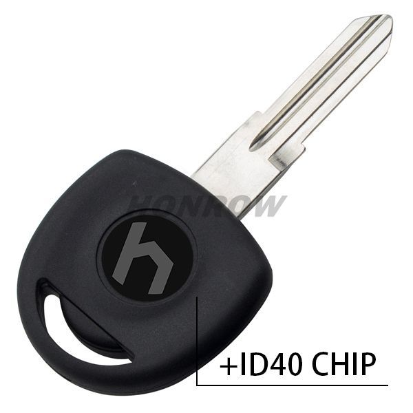 For Op transponder key with right blade （ID40 Chip)