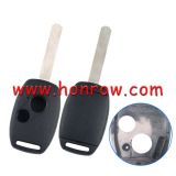 For Honda 2 button remote key blank（with chip groove place) enhanced version